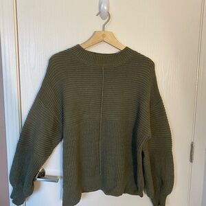 Altar'd State Olive Green Sweater